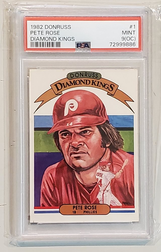イチロー⭐DONRUSS⭐DIAMOND KINGS 1/1 Pete Rose 1982 Donruss #1 Diamond Kings Price Guide - Sports