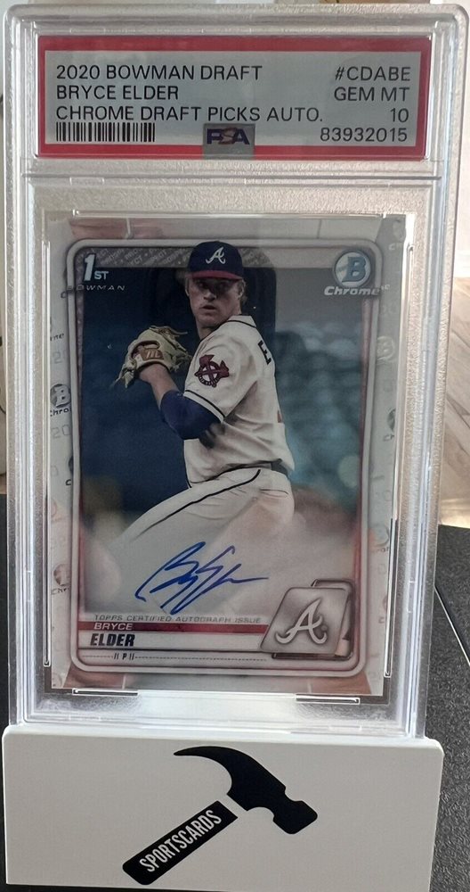 その他 BRYCE ELDER BOWMAN 1ST GOLD WAVE PSA10 BRYCE ELDER BOWMAN