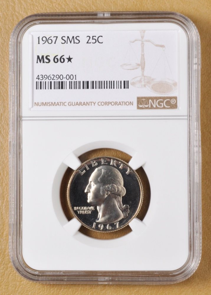 1967 Jefferson Nickel SMS SP66 PCGS
