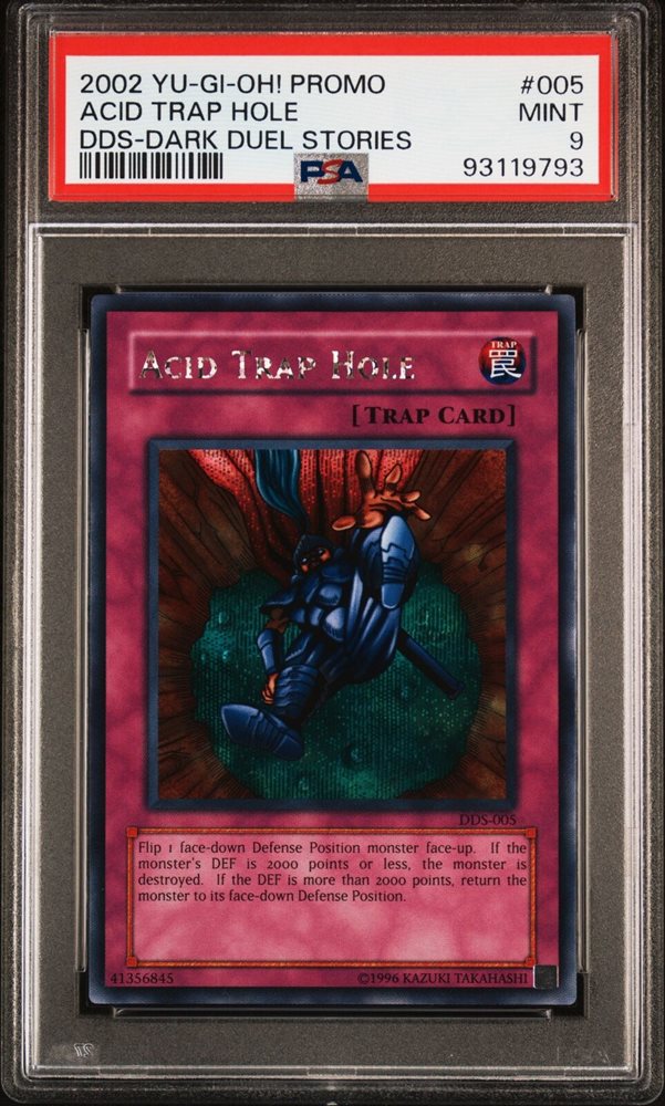 Yu-Gi-Oh! Acid Trap Hole Card (DDS-005) - Dark Duel Stories GBA Promo, Secret Rare, Promo Edition