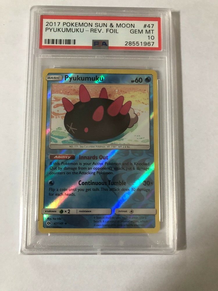 pyukumuku pokemon card Pokemon Single Card PYUKUMUKU 077/264 FUSION STRIKE : Amazon.nl: Toys &  Games main image 0