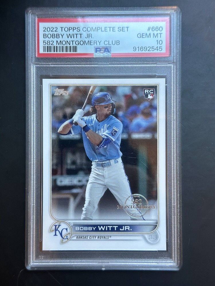 その他 2022 topps Montgomery Bobby Witt jr Auction Prices Realized Baseball Cards 2022 TOPPS COMPLETE