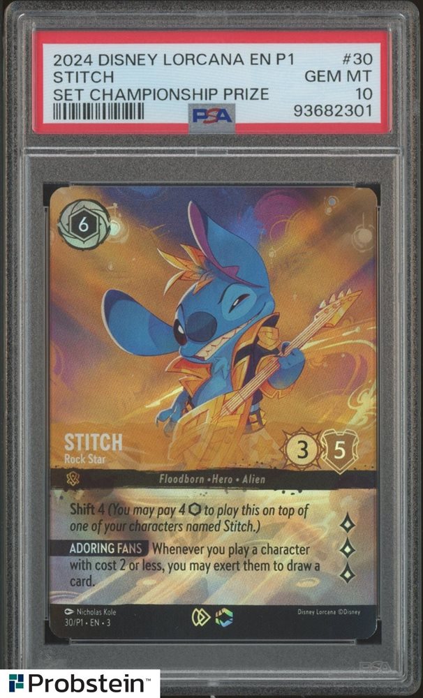 Auction Prices Realized Tcg Cards 2024 DISNEY LORCANA EN P1