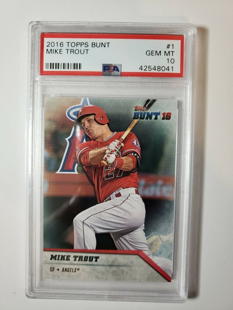 レア 2016 Topps マイク・トラウト 切手レリック CSG 9.5 レア 2016 Topps マイク・トラウト 切手レリック CSG 9.5