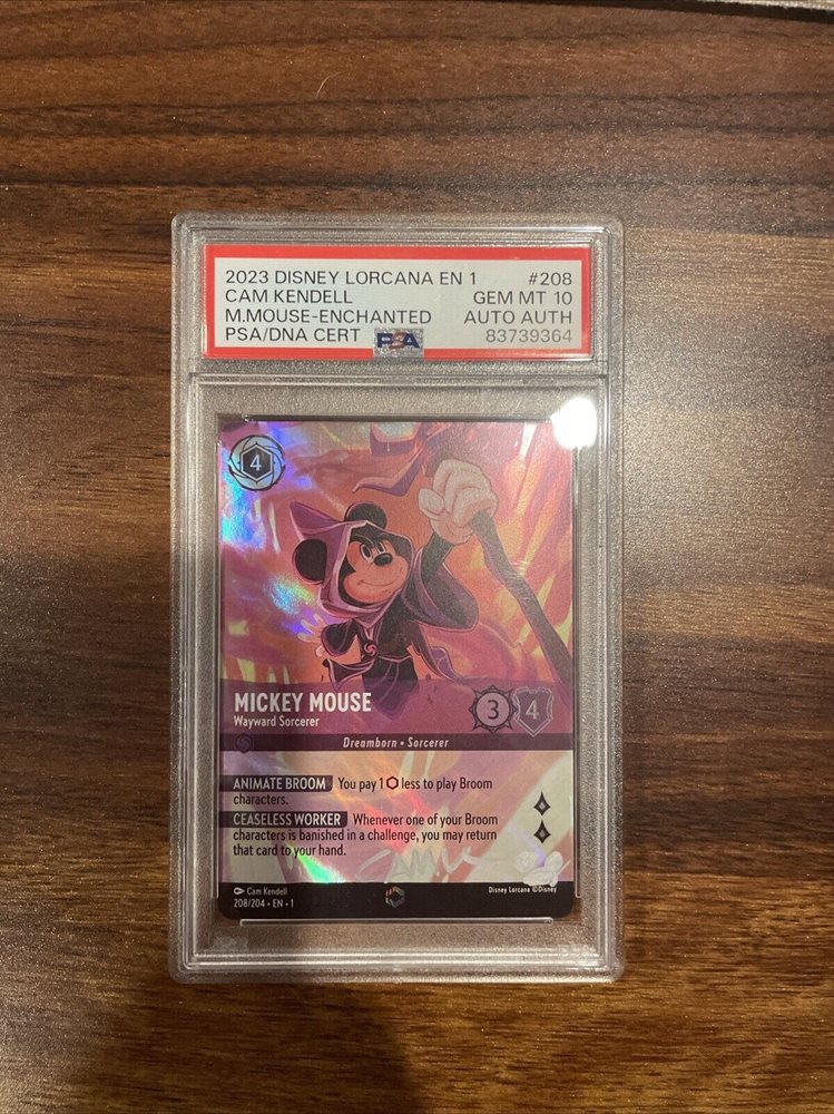 eBay Auction Item 226202235806 Tcg Cards 2023 Disney Lorcana En 1-The First  Chapter