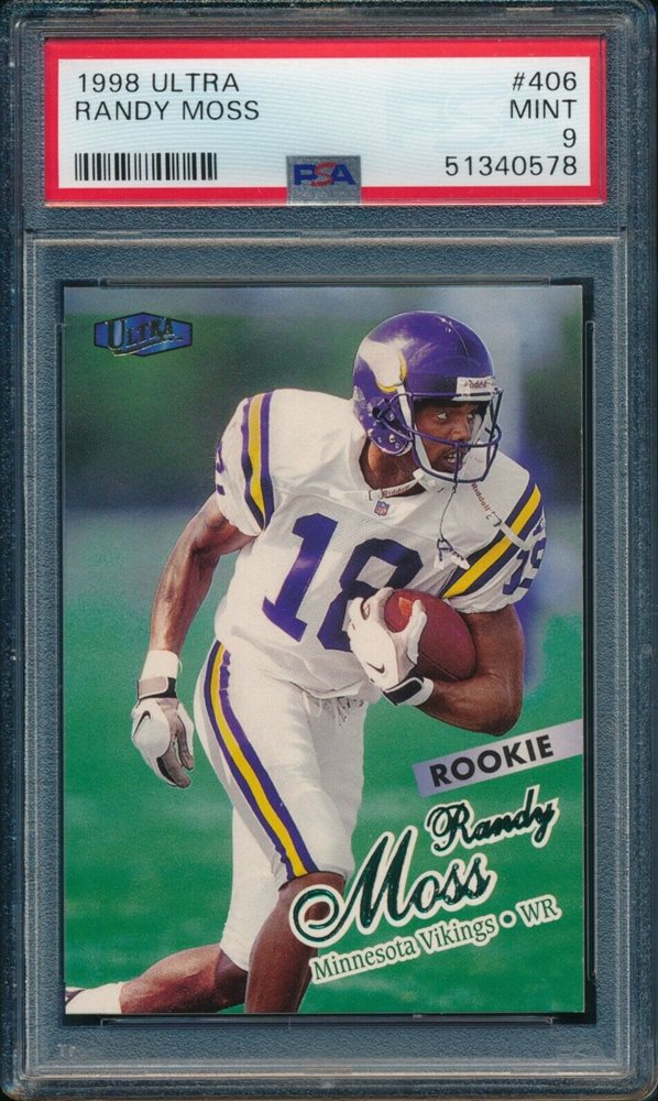 Auction Prices Realized Football Cards 1998 ULTRA Randy Moss