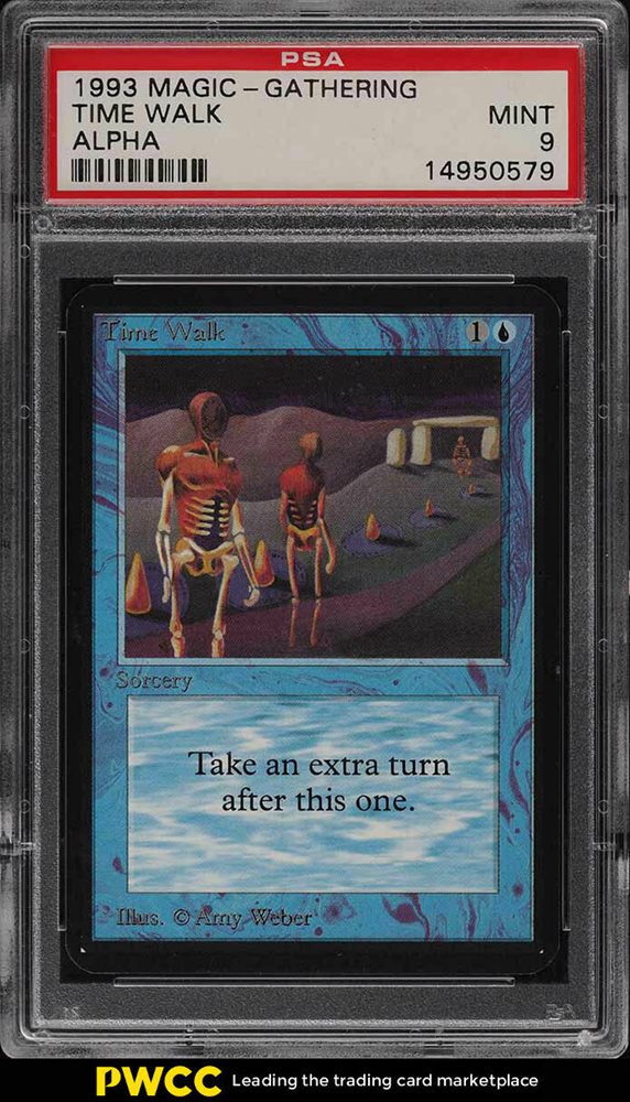 MTG Time Walk psa10 30th 　P9 PSA10 MTG Time Walk 30th Anniversary ED GEM MT 2022 MAGIC