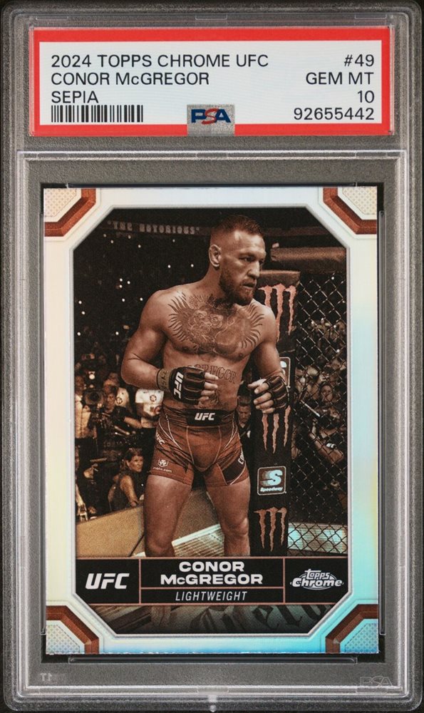 コナーマクレガー UFC カード UFC SELECT カラーホイール コナー