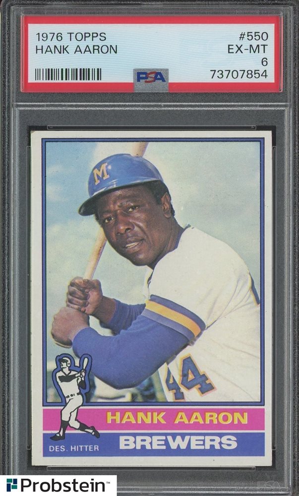topps 47 HANK AARON 野球カード Hank Aaron 1955 Topps #47 Base Price Guide - Sports Card