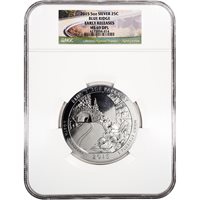 2019 5oz SILVER 25C Pacific Historical Park NGC MS 69PL Early Releases must see!