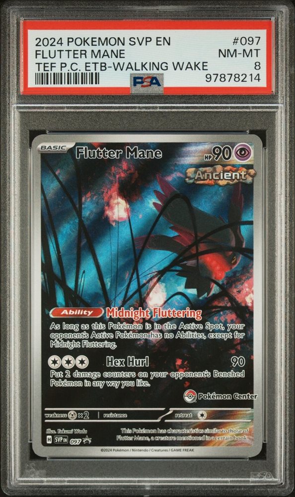 flutter mane pokemon card price PokeDATA proof acrylic case Flutter Mane - SVP097 -