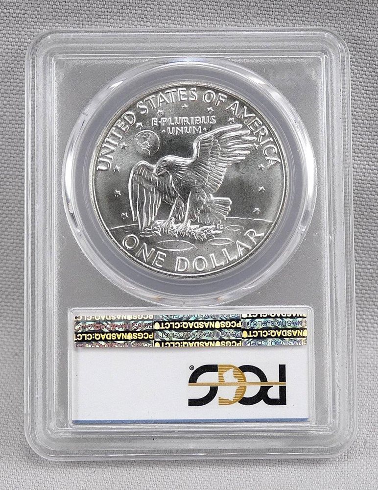 1973-S PCGS MS67 SILVER GRADED EISENHOWER SILVER DOLLAR