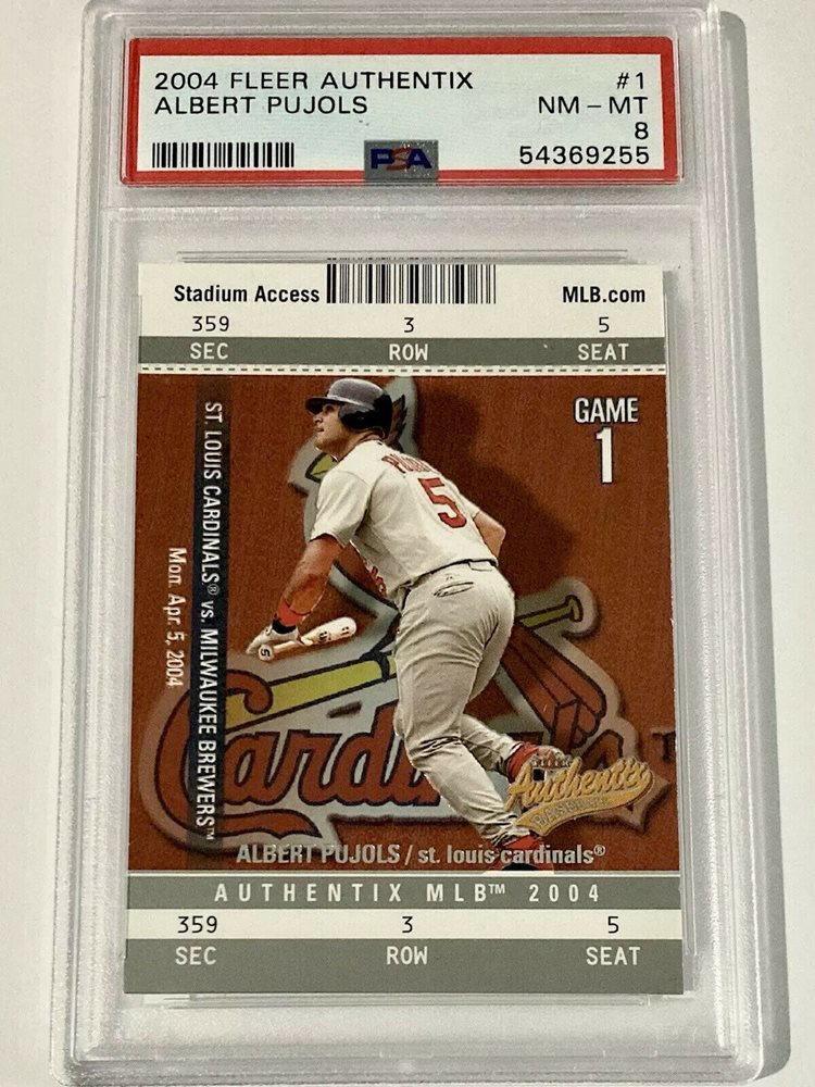 Auction Prices Realized Baseball Cards 2004 FLEER AUTHENTIX