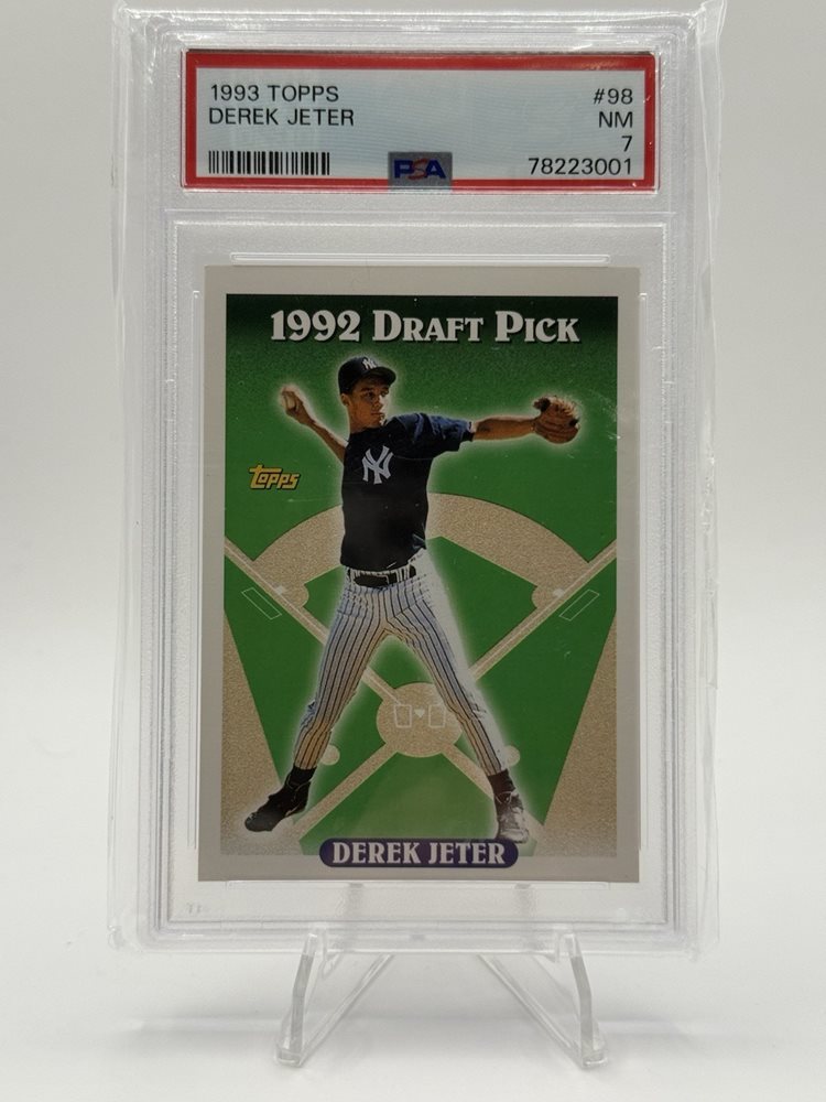 1993 デレク・ジータ　psa7 Auction Prices Realized Baseball Cards 1993 TOPPS Derek Jeter
