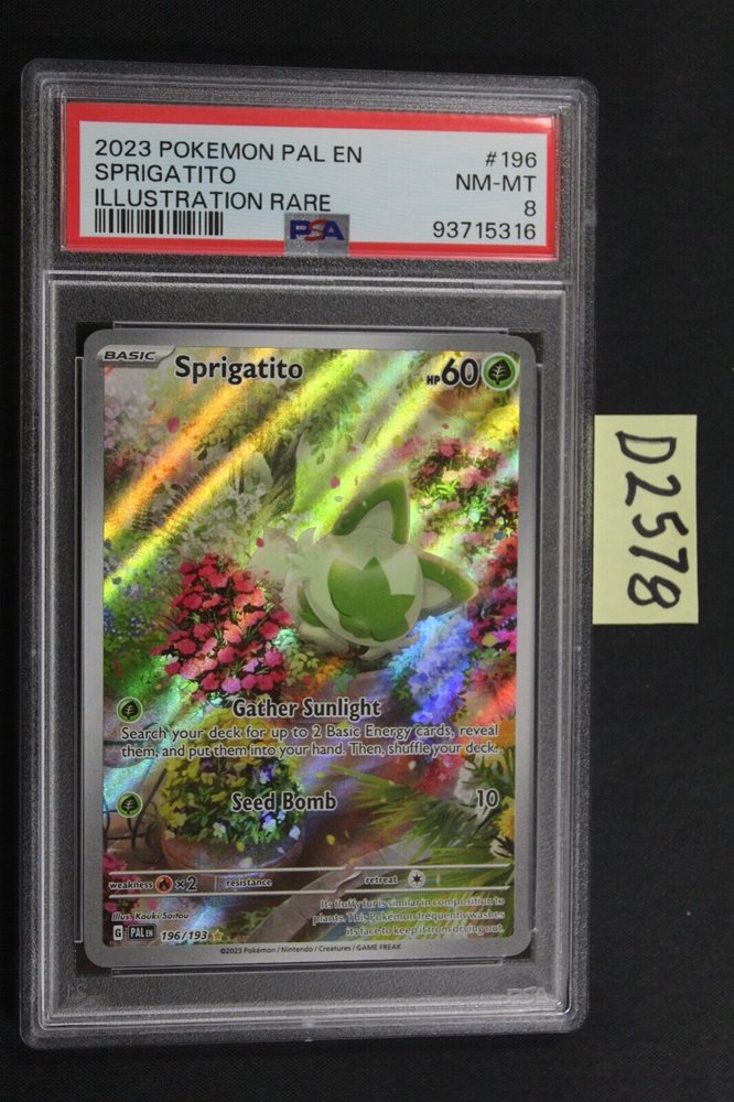 1999 trainer pokemon card value Sprigatito Shiny or Non ✨ 6 IV Customizable Nature Level Pokémon Scarl –  Shiny Living Dex main image 0