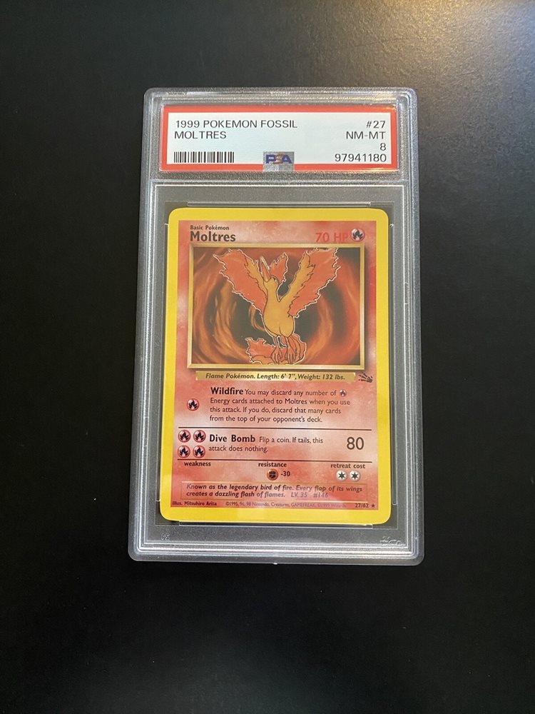 eBay Auction Item 267219699286 Tcg Cards 1999 Pokemon Fossil