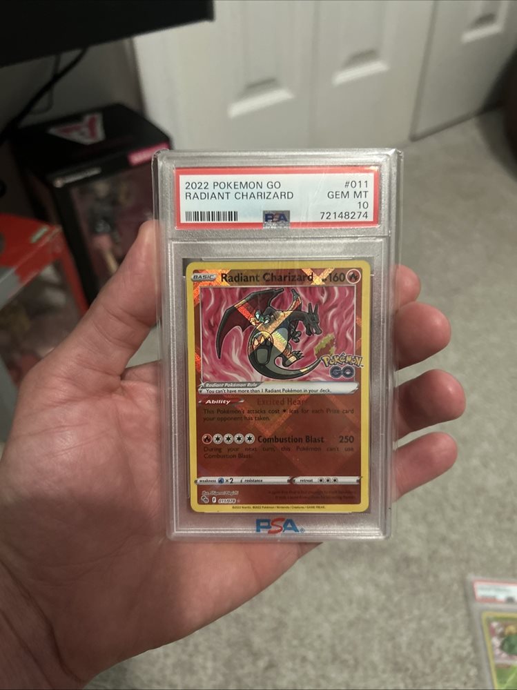 かがやくリザードン　radiant charizard ポケモンGO PSA10 Auction Prices Realized Tcg Cards 2022 POKEMON GO JAPANESE