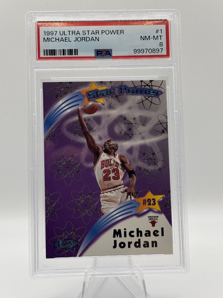 その他 1997 Ultra Star Power Michael Jordan Amazon.com: Michael Jordan Card 1997-98 Ultra Star Power