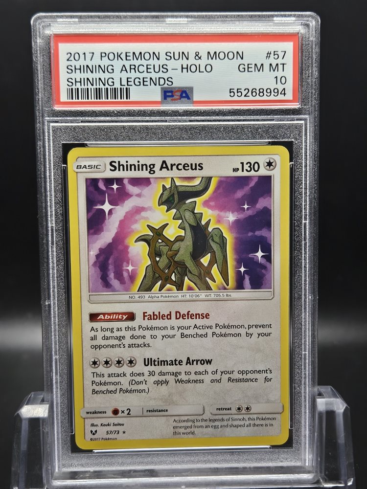 2017 SUN&MOON SHINING ARCEUS PSA10 アルセウス - メルカリ