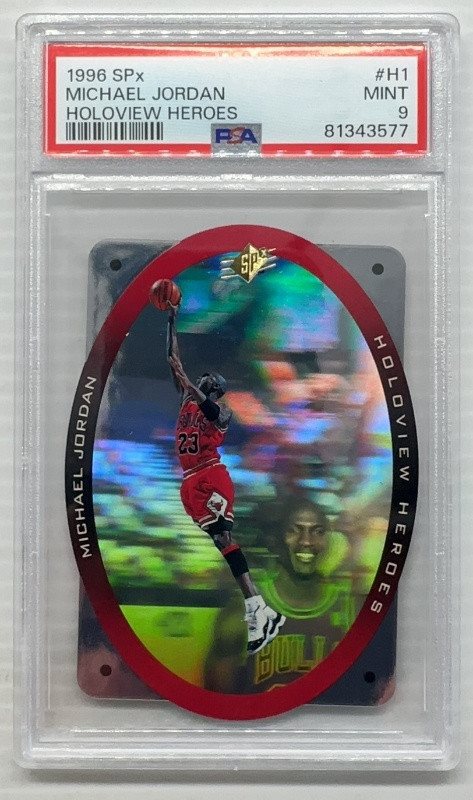 Auction Prices Realized Basketball Cards 1996 SPx HOLOVIEW