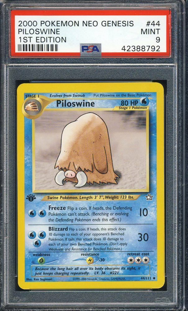 piloswine pokemon card value Penny - 239/198 Full Art Ultra Rare Trainer