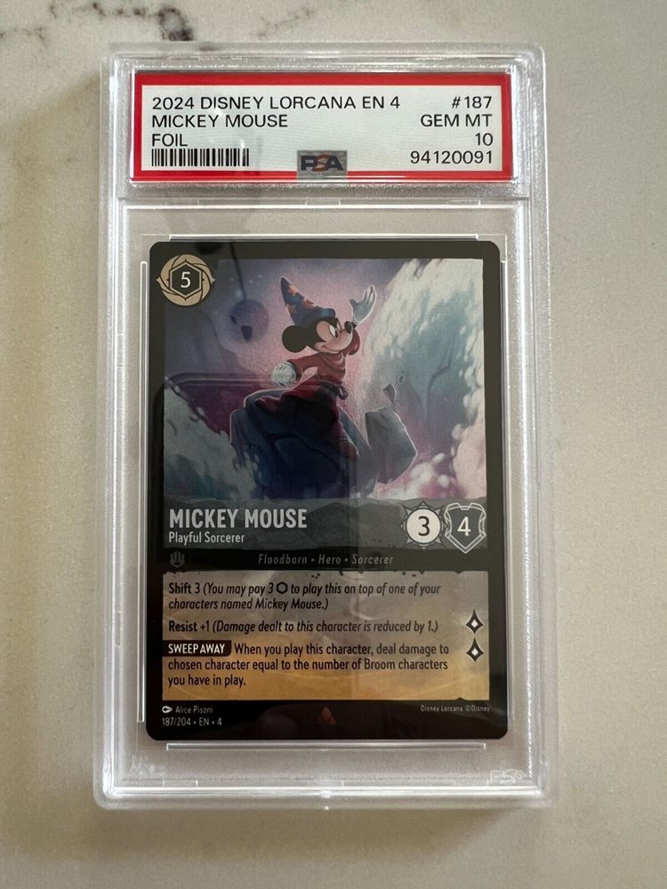 Auction Prices Realized Tcg Cards 2024 DISNEY LORCANA EN 4