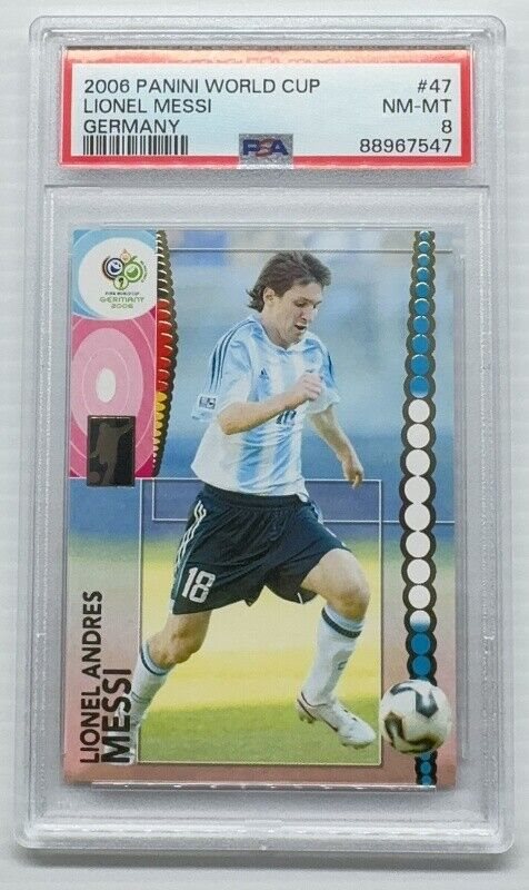 messi W杯 psa鑑定済カード panini 2006 他