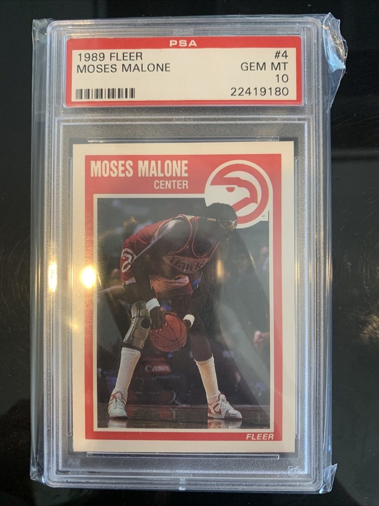 Auction Prices Realized Basketball Cards 1989 Fleer Moses Malone