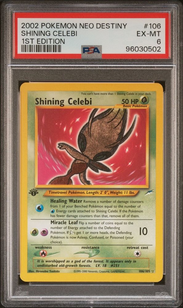 ポケモンカードゲーム 2002 Pokemon card Shining Celebi Shining Celebi | Sun & Moon Promo | TCG Card Database