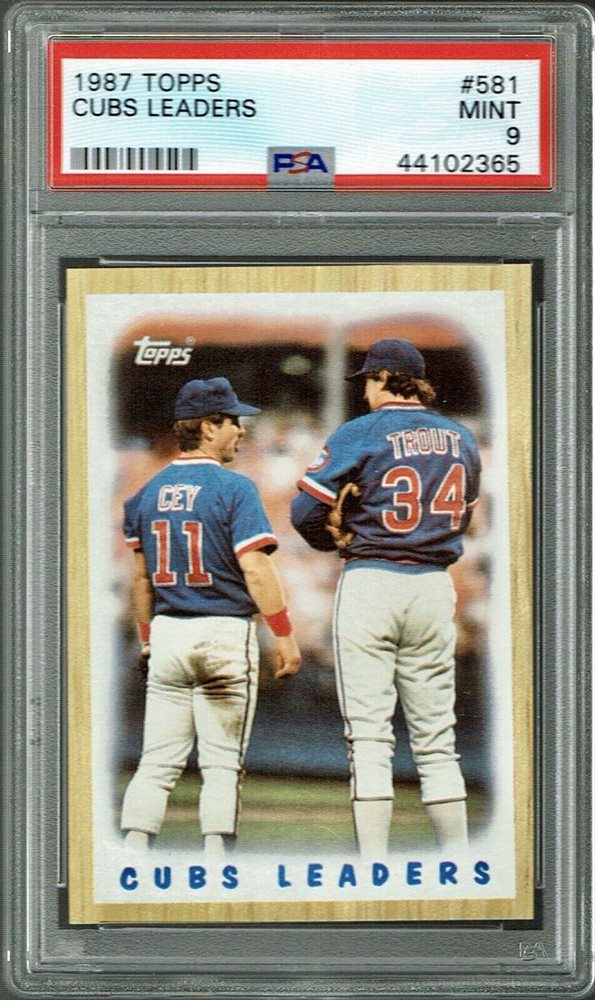 Auction Prices Realized Baseball Cards 1987 TOPPS Cubs Leaders