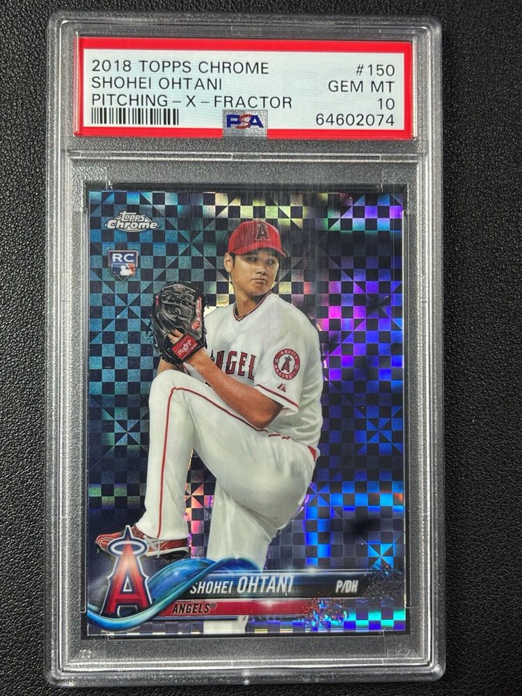 Auction Prices Realized Baseball Cards 2018 TOPPS CHROME Shohei Ohtani