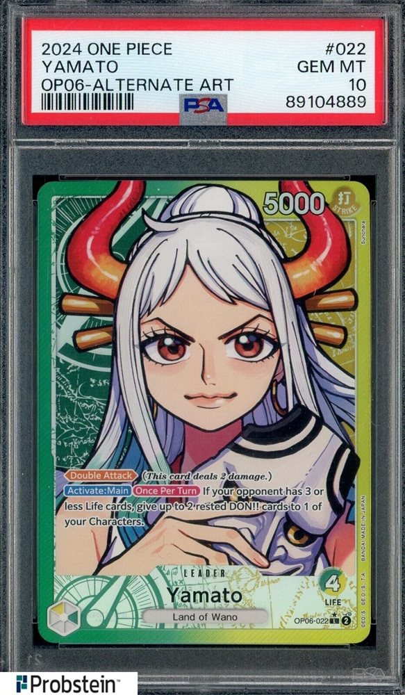 Auction Prices Realized Tcg Cards 2024 ONE PIECE OP06-WINGS