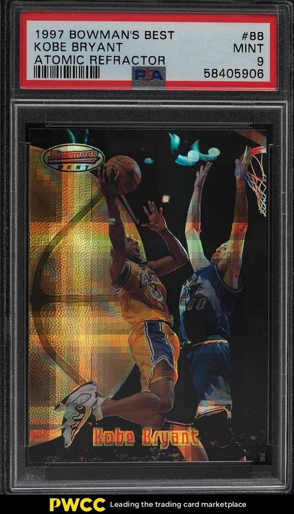 その他 KOBE Bowman's Best Atomic Refractors Kobe Bryant 1996 Bowman's Best #R23 Atomic Refractor Price