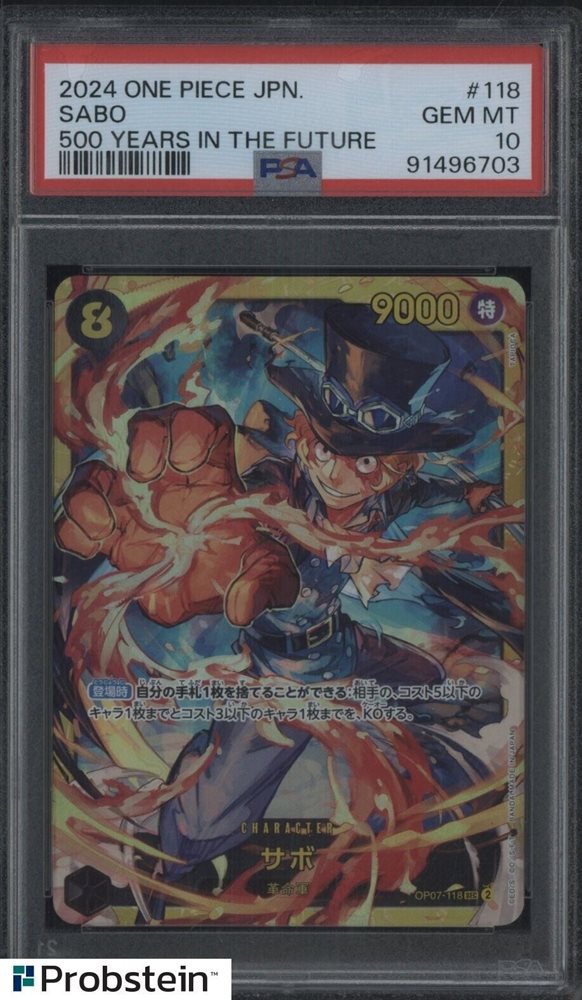 Auction Prices Realized Tcg Cards 2024 ONE PIECE JAPANESE OP07-500