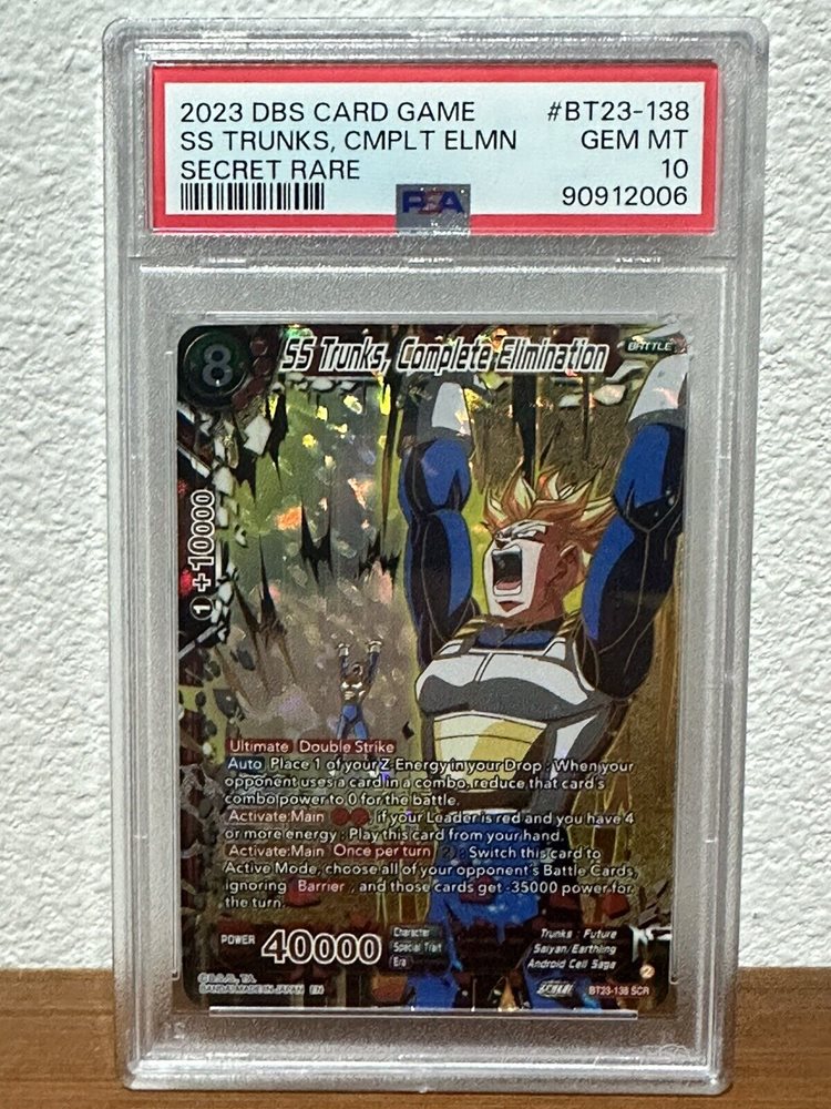 【再値下げ】TCSS OTTO trunks新品32 Auction Prices Realized Tcg Cards 2023 DRAGON BALL SUPER