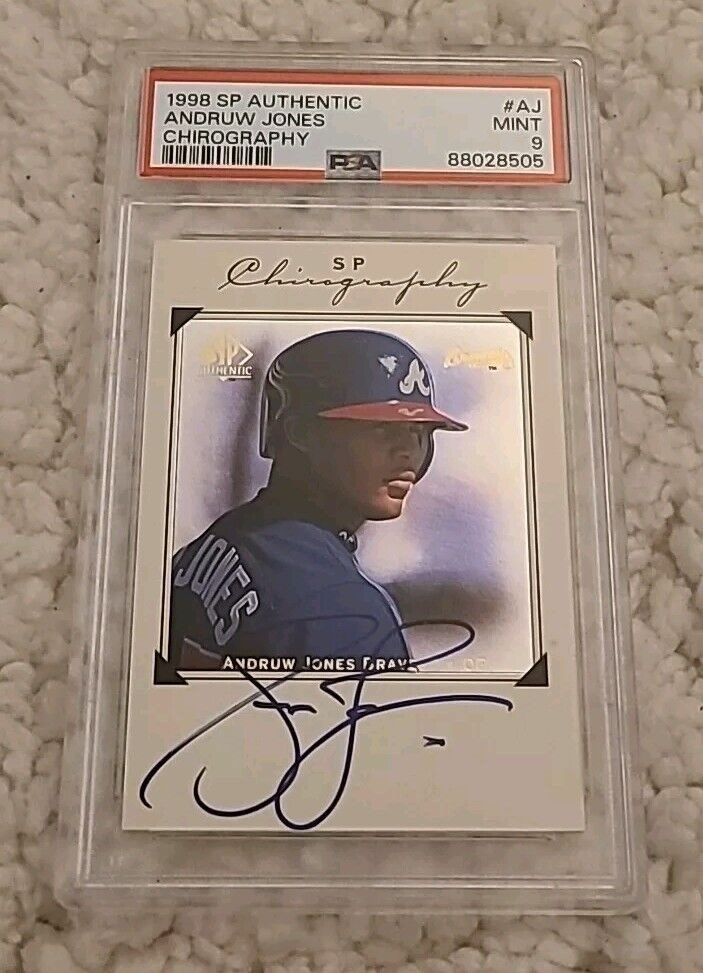 アンドリュー・ジョーンズ　直筆サイン入りボール Andruw Jones アンドリュー・ジョーンズ 直筆サイン入りボール Andruw Jones