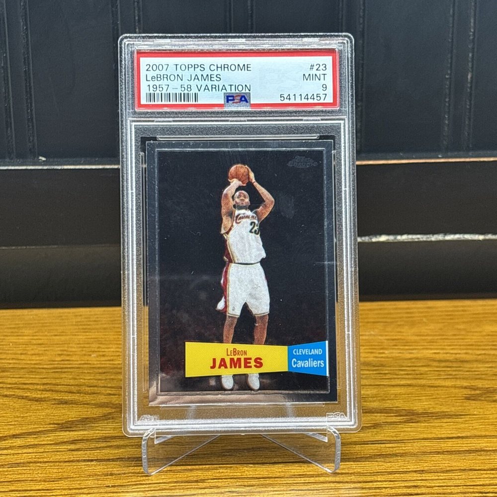 Auction Prices Realized Basketball Cards 2007 TOPPS CHROME Lebron