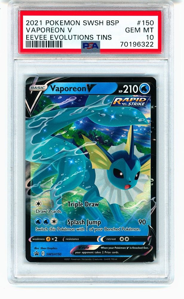 Auction Prices Realized Tcg Cards 2021 POKEMON SWSH BLACK STAR