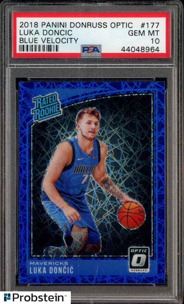NBA カード Donruss Optic Luka Doncic PSA10 2022-23 Donruss Optic Splash! Luka Doncic Splash! #11 on