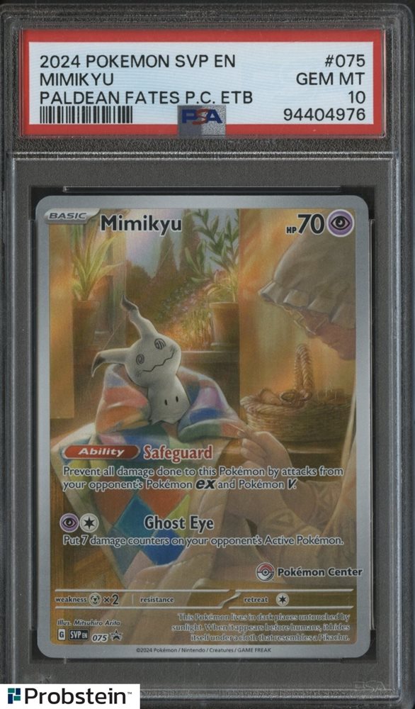 Auction Prices Realized Tcg Cards 2024 POKEMON SVP EN-SV