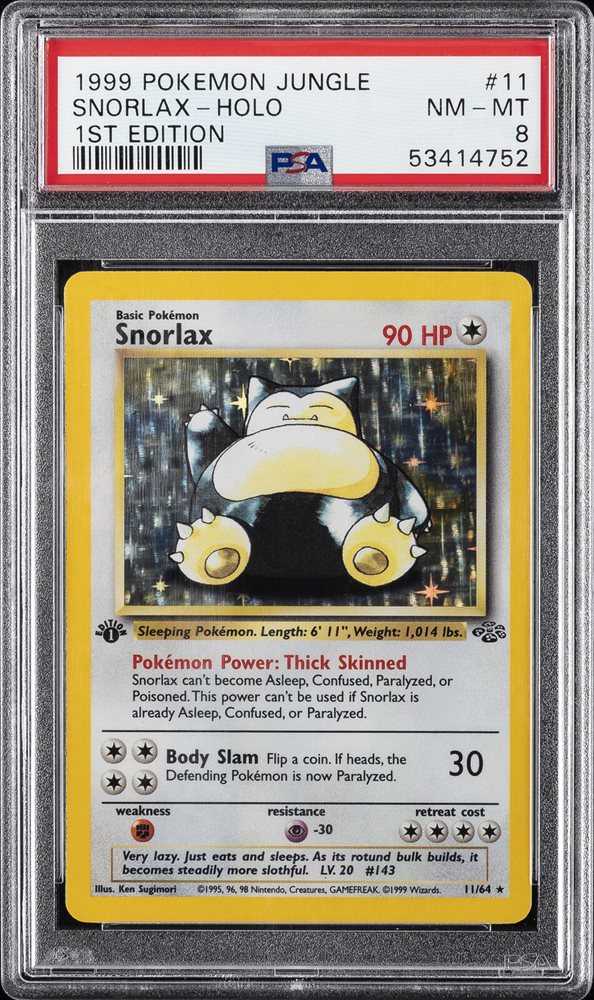 英語版初期　ポケモンカード　snorlax holo 1st Edition $_12.JPG?set_id=880000500F