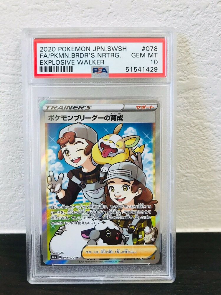 Ebay Auction Item Tcg Cards Pokemon Japanese Sword Shield Explosive Walker