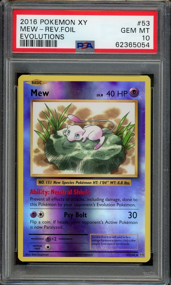 PSA10 ジャワーズ REV FOIL #016 Auction Prices Realized Tcg Cards 2016 POKEMON XY EVOLUTIONS