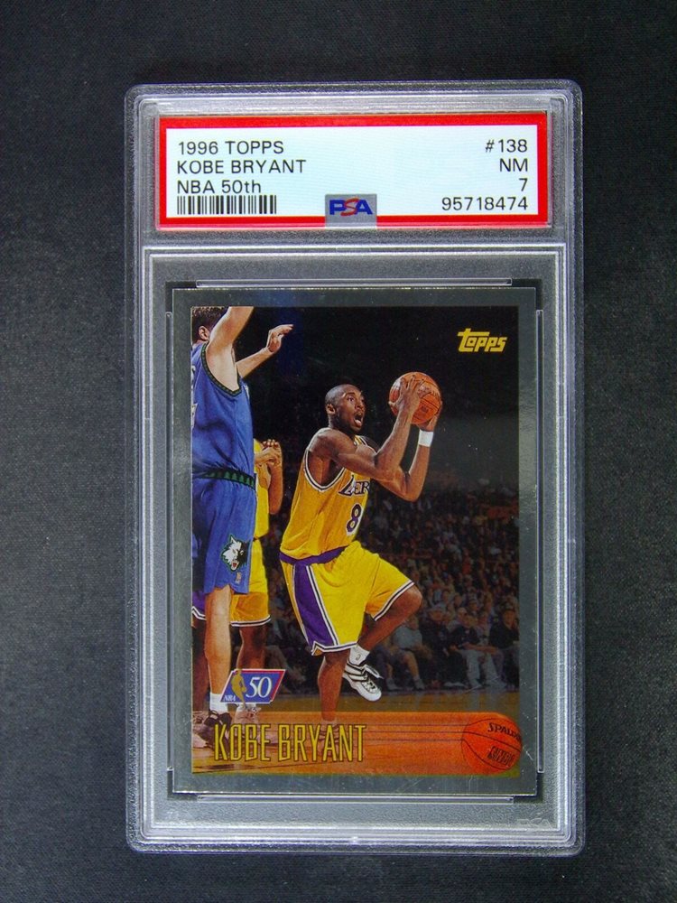 Auction Prices Realized Basketball Cards 1996 TOPPS Kobe Bryant