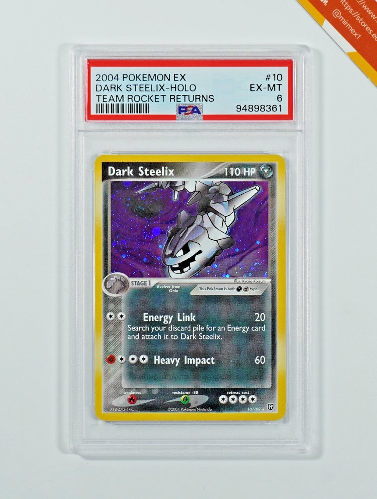 PSA 10 Pokemon 2004 Japanese Dark Dragonite Non-Holo Silver