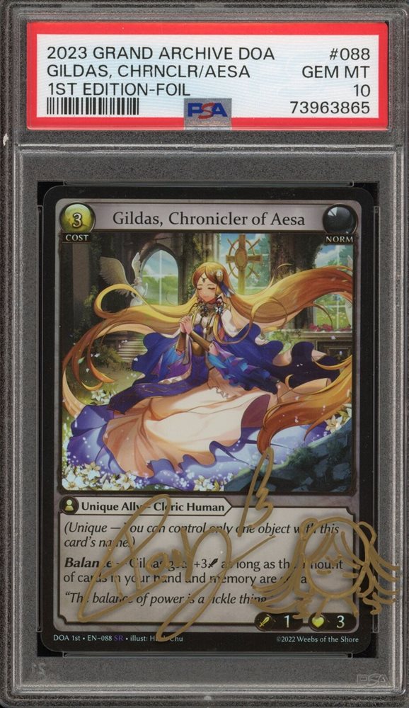 Auction Prices Realized Tcg Cards 2023 GRAND ARCHIVE DAWN OF ASHES