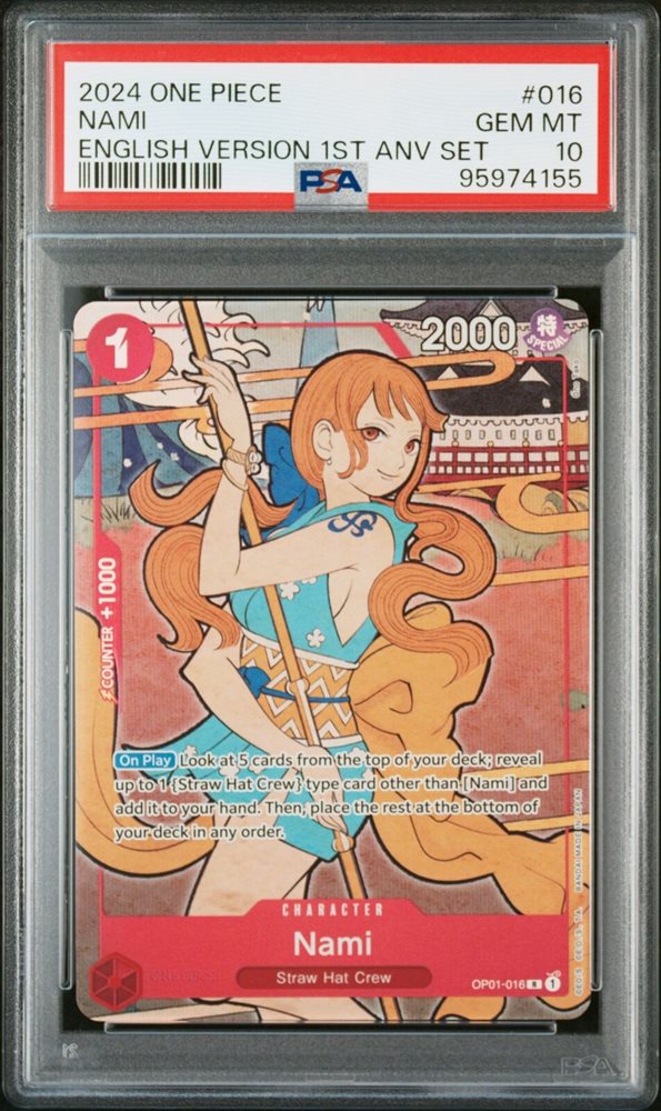 Auction Prices Realized Tcg Cards 2024 ONE PIECE ENGLISH VERSION