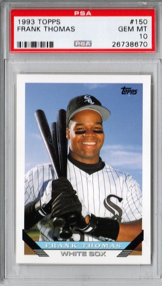 Auction Prices Realized Baseball Cards 1993 Topps Frank Thomas