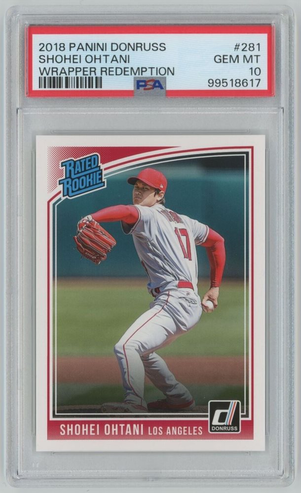 Auction Prices Realized Baseball Cards 2018 PANINI DONRUSS Shohei