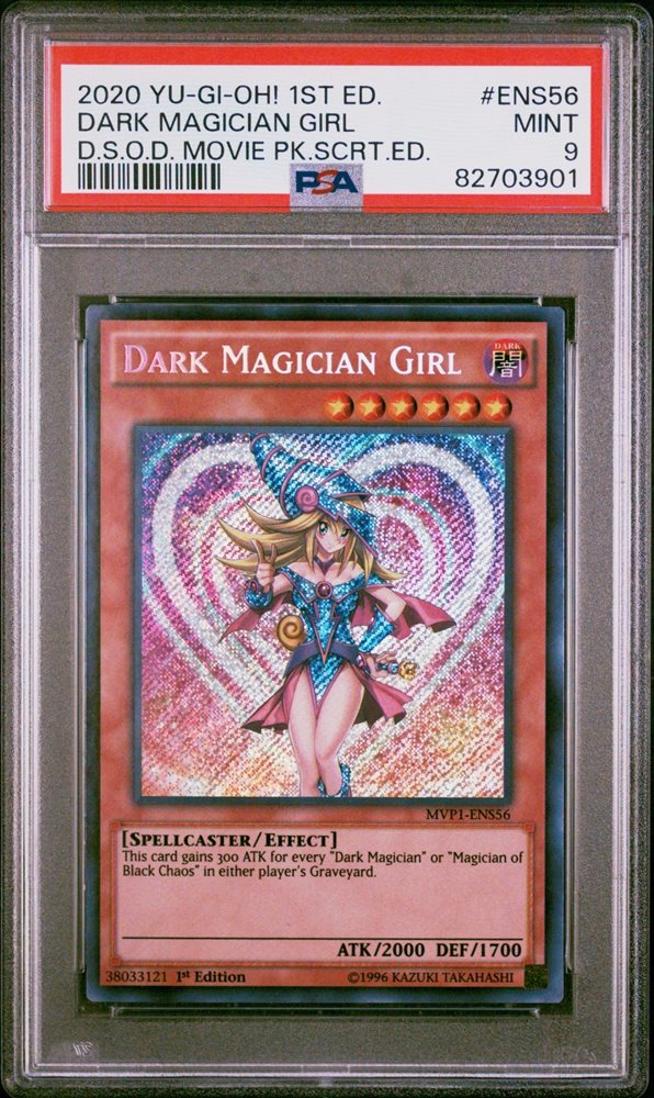 遊戯王OCG デュエルモンスターズ DARK MAGICIAN GIRL 2020 1ST ED psa10 2020 YU-GI-OH! 1st ED. Dark Magician Girl D.S.O.D MOVIE PK